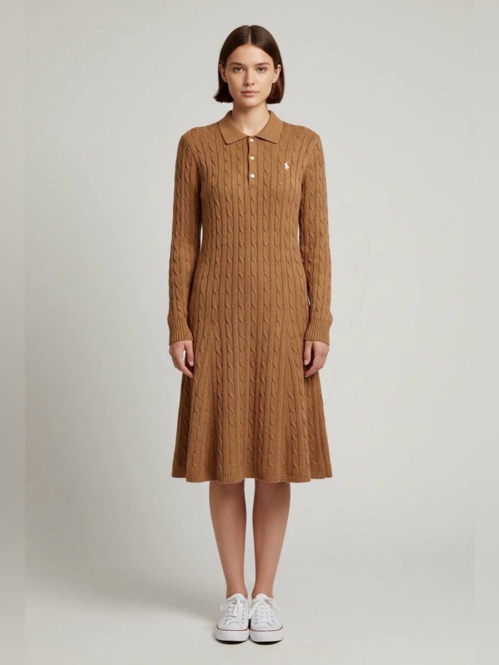 Polo Ralph Lauren Cable Knit Sweater Dress (NWOT) - Picture 1 of 7